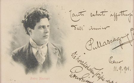 Lot #734 Pietro Mascagni - Image 2