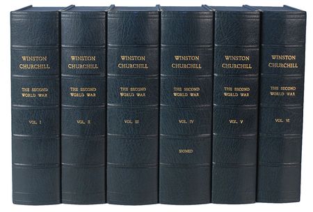 Lot #216 Winston Churchill: Churchill?s six-volume account of World War II - Image 3