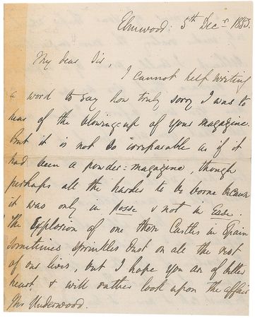 Lot #667 James Russell Lowell - Image 1