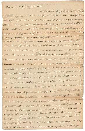 Lot #160 Roger B. Taney Signed Document - Image 1