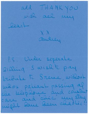 Lot #861 Audrey Hepburn - Image 7