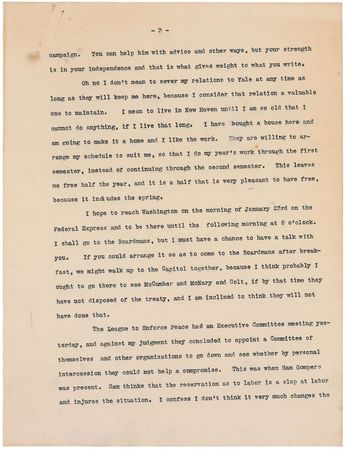 Lot #46 William H. Taft: ?I consider this an illustration of what Presidential candidacies will bring men to? - Image 3