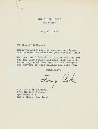 Lot #117 Jimmy Carter Typed Letter Signed - Image 1
