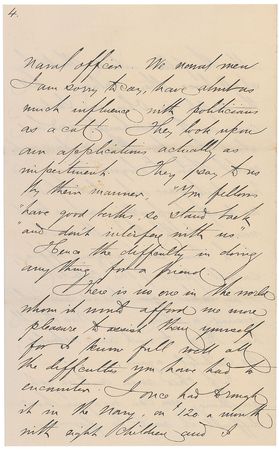 Lot #382 David D. Porter Handwritten Letter Signed - Image 5