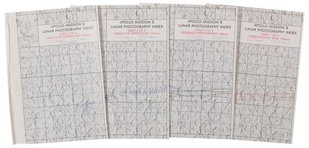 Lot #514 Apollo 8 Lunar Photography Index Maps - Image 2