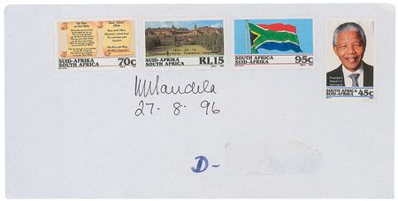 Lot #227 Nelson Mandela Envelope - Image 1
