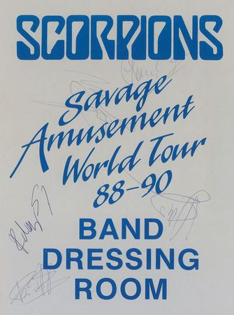 Lot #833 Scorpions - Image 1