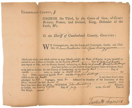 Lot #133 Wilson James Endorsement - Image 2