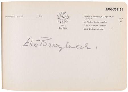 Lot #853 Entertainers Autograph Album - Image 3