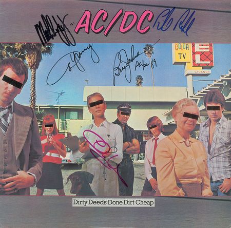 Lot #801 AC/DC Album - Image 1