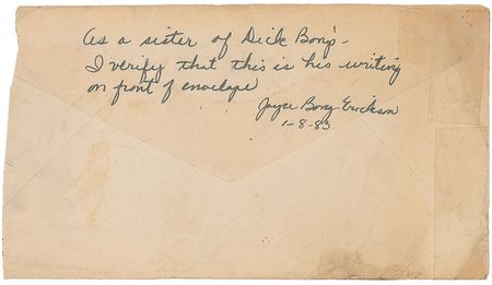 Lot #321 Richard Bong: Twice signed by America?s legendary ?Ace of Aces? - Image 2