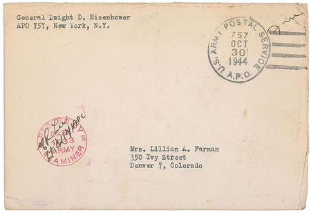 Lot #61 Dwight D. Eisenhower Typed Letter Signed - Image 2