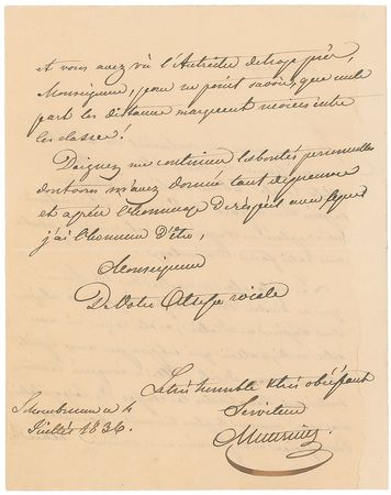 Lot #230 Klemens von Metternich: An assassination attempt that sparked ?the same feeling in all classes of the population, the court as well as the humblest bourgeois? - Image 2