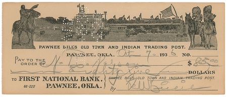 Lot #316 Western: Gordon W. ?Pawnee Bill? Lillie - Image 1