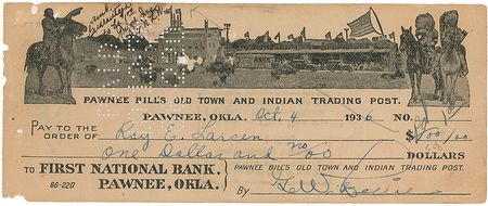 Lot #316 Western: Gordon W. ?Pawnee Bill? Lillie - Image 2