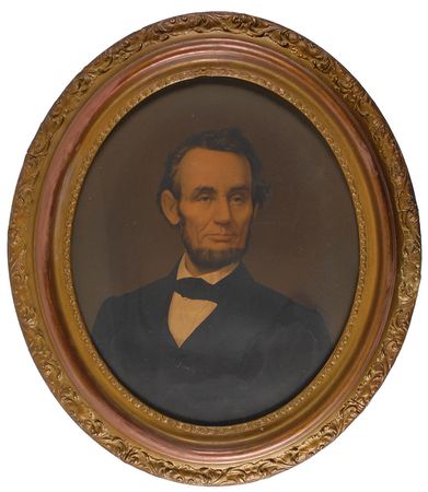Lot #25 Abraham Lincoln Chromolithograph