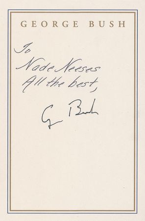 Lot #123 George and George W. Bush - Image 1