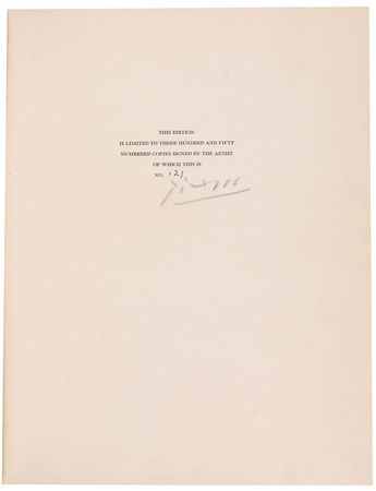 Lot #602 Pablo Picasso Book - Image 1