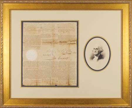 Lot #2 George Washington: Dispatching a ship