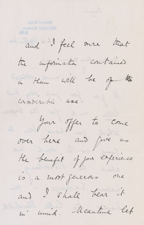 Lot #219 Winston Churchill: Churchill thanks a German official for his assistance after visiting their Labour Exchange - Image 2