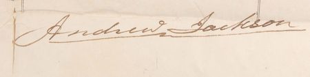 Lot #12 Andrew Jackson: Scarce four-language ship’s papers for a whaling voyage - Image 3