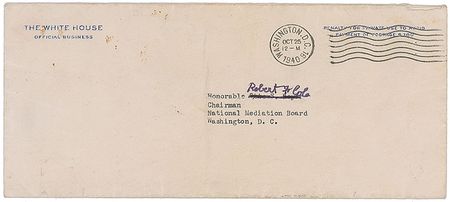Lot #50 Franklin D. Roosevelt: FDR prepares for WWII with instructions to prioritize contracts for “items listed as critical in the defense program” - Image 3