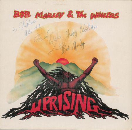 Lot #778 Bob Marley and the Wailers: Inscribed while seeking a miracle cure in Bavaria - Image 1