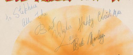 Lot #778 Bob Marley and the Wailers: Inscribed while seeking a miracle cure in Bavaria - Image 2