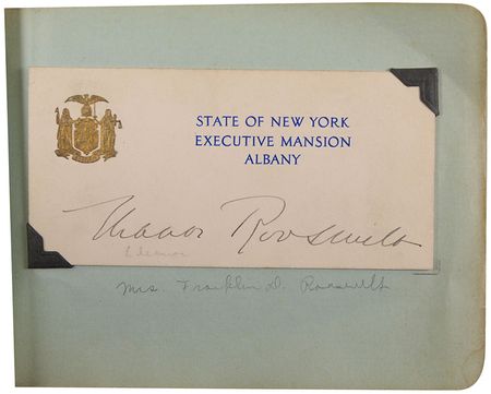 Lot #395 Amelia Earhart and Others: Earhart joins presidents, actresses, and industrial magnates in a comprehensive autograph album - Image 4