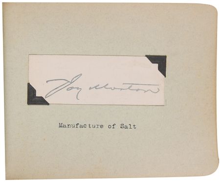 Lot #395 Amelia Earhart and Others: Earhart joins presidents, actresses, and industrial magnates in a comprehensive autograph album - Image 6
