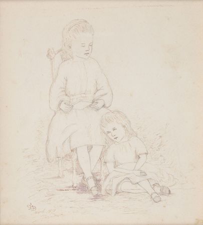 Lot #652 Charles L. Dodgson: ?Mabel & Alice, by C. L. Dodgson?author of Alice in Wonderland? - Image 1