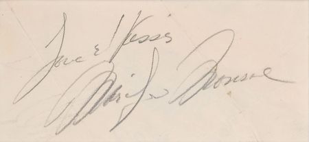 Lot #877 Marilyn Monroe Signature - Image 2