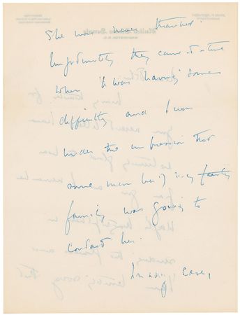 Lot #66 John F. Kennedy Handwritten Letter Signed - Image 2