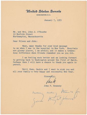 Lot #67 John F. Kennedy: 