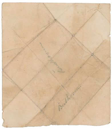 Lot #716 Ludwig van Beethoven: A lock of the master’s wily hair, famously clipped while he lay on his deathbed - Image 3