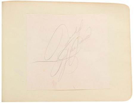 Lot #844 Actors and Actresses Autograph Album - Image 4