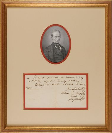 Lot #287 Henry Clay - Image 1