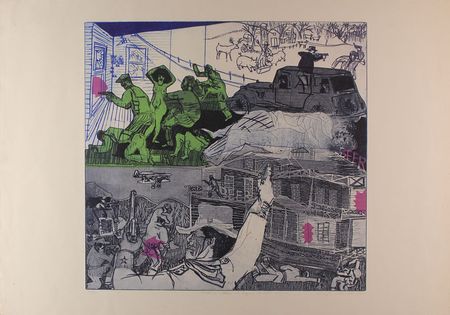 Lot #589 Warrington Colescott Etchings - Image 1