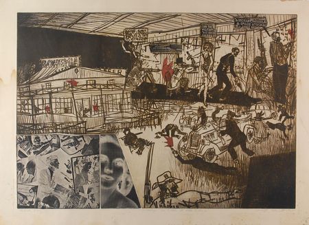 Lot #589 Warrington Colescott Etchings - Image 3