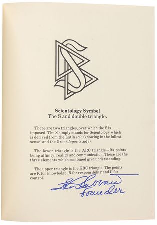 Lot #297 L. Ron Hubbard Book - Image 1