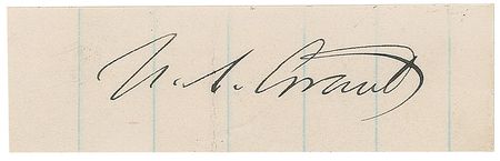 Lot #32 U. S. Grant Signature - Image 1