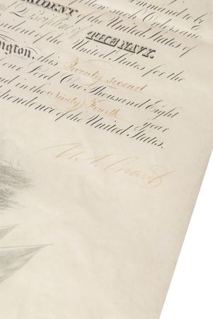 Lot #30 U. S. Grant Signed Document - Image 2