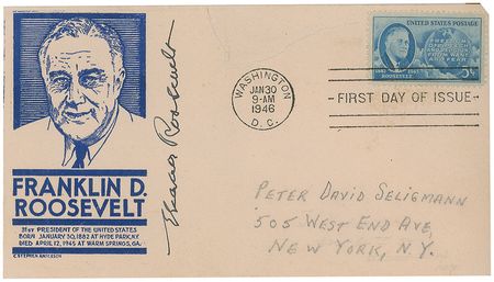 Lot #107 Eleanor Roosevelt - Image 1