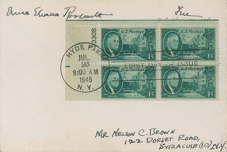 Lot #107 Eleanor Roosevelt - Image 2
