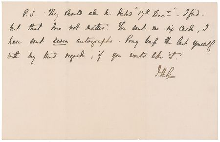 Lot #709 James Russell Lowell and John Greenleaf Whittier - Image 5