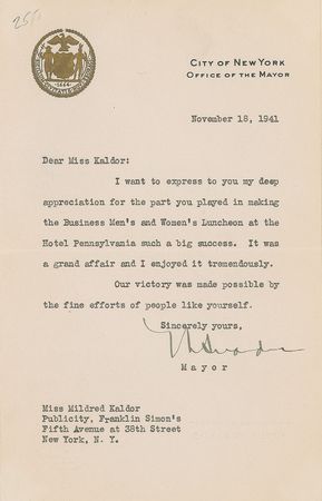 Lot #275 American Notables Typed Letters Signed - Image 1