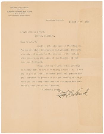 Lot #275 American Notables Typed Letters Signed - Image 2
