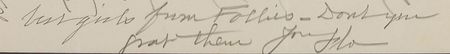 Lot #3110 Florenz Ziegfeld Autograph Letter Signed - Image 2