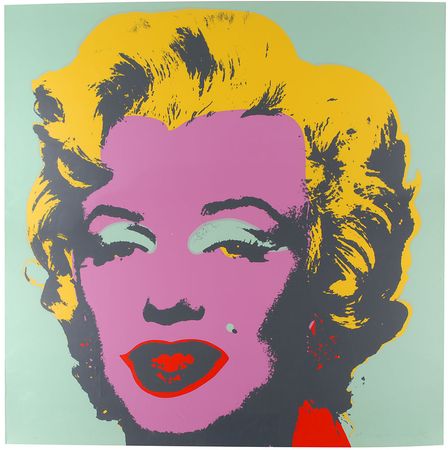 Lot #3190 Andy Warhol Signed Print - Image 1