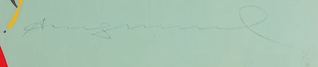 Lot #3190 Andy Warhol Signed Print - Image 2